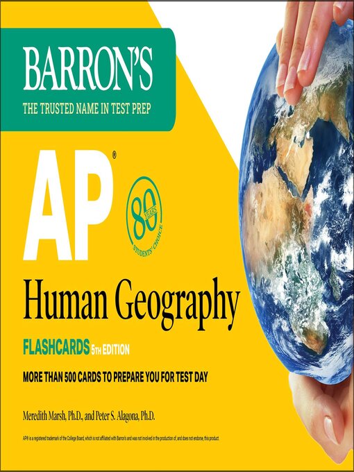 Title details for AP Human Geography Flashcards by Meredith Marsh - Wait list